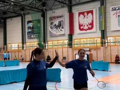 Powiatowa Licealiada Dziewcząt w badmintonie 01